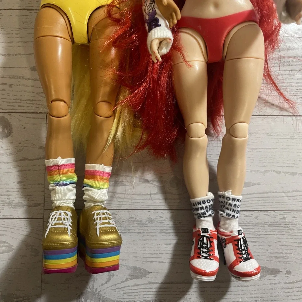 Rainbow High Doll Lot‎ Of 2 Ruby Anderson Sunny Madison